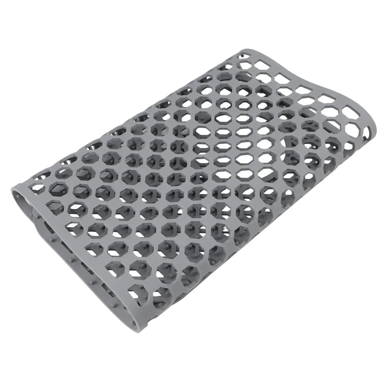 Heat Resistant Mat Collapsible Sink Mat Customizable Size Dishwasher Safe Food-Grade Silicone Quick Drying Design