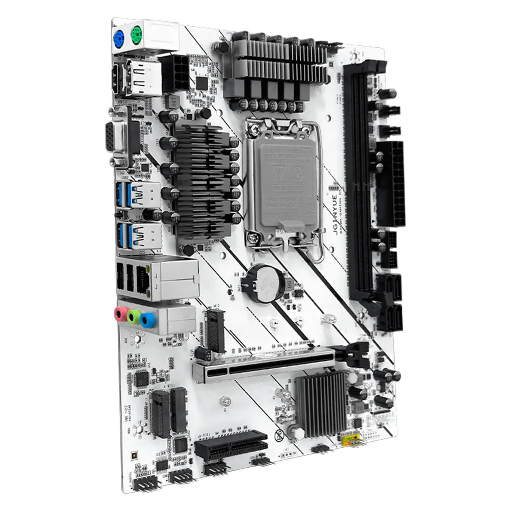 JGINYUE B760M płyta główna LGA 1700 obsługa procesora Intel Core i3/i5/i7/i9 12. 13. dwukanałowa pamięć DDR5 B760M-GAMING D5