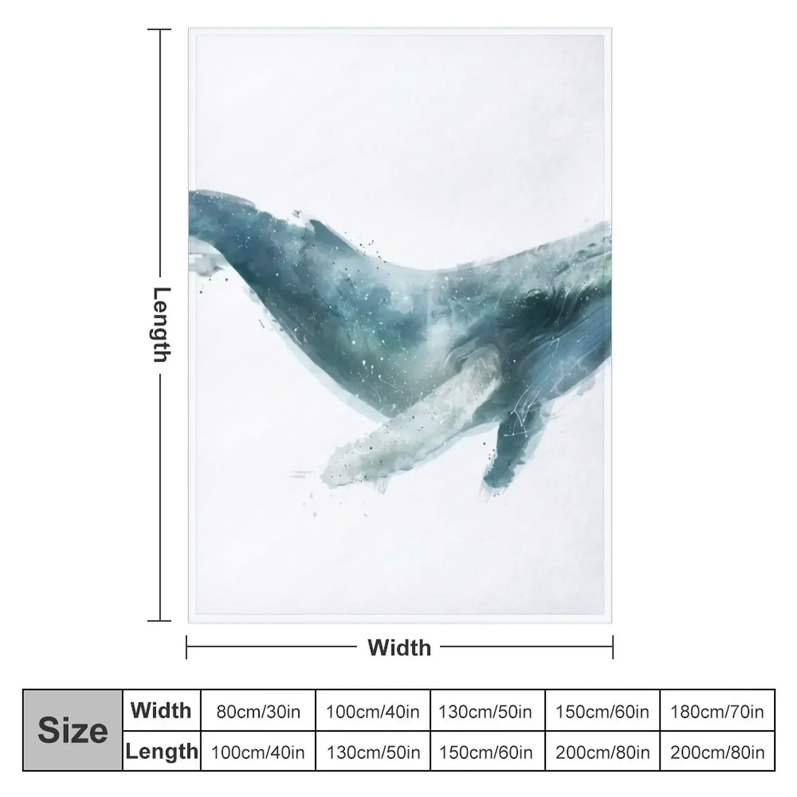 Humpback Whale Throw Blanket Soft Beds Extra Large Throw blankets and throws Sofa Throw Blankets