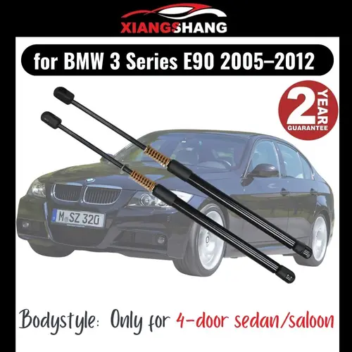 Amortiguador de puerta trasera para BMW Serie 3 E90 berlina 2007-2013, 2 uds., con soporte de elevación de Gas cargado de Gas para maletero de resorte