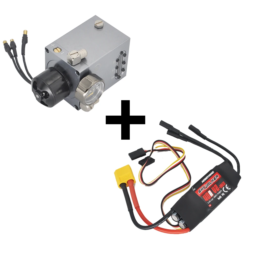 Hydraulische Geïntegreerde 6mpa Pomp Met 60Ml Olietank Voor Het Upgraden Van Rc Graafmachine Lader Hydraulische Omzetting Lesu Jdm Kabolite Model