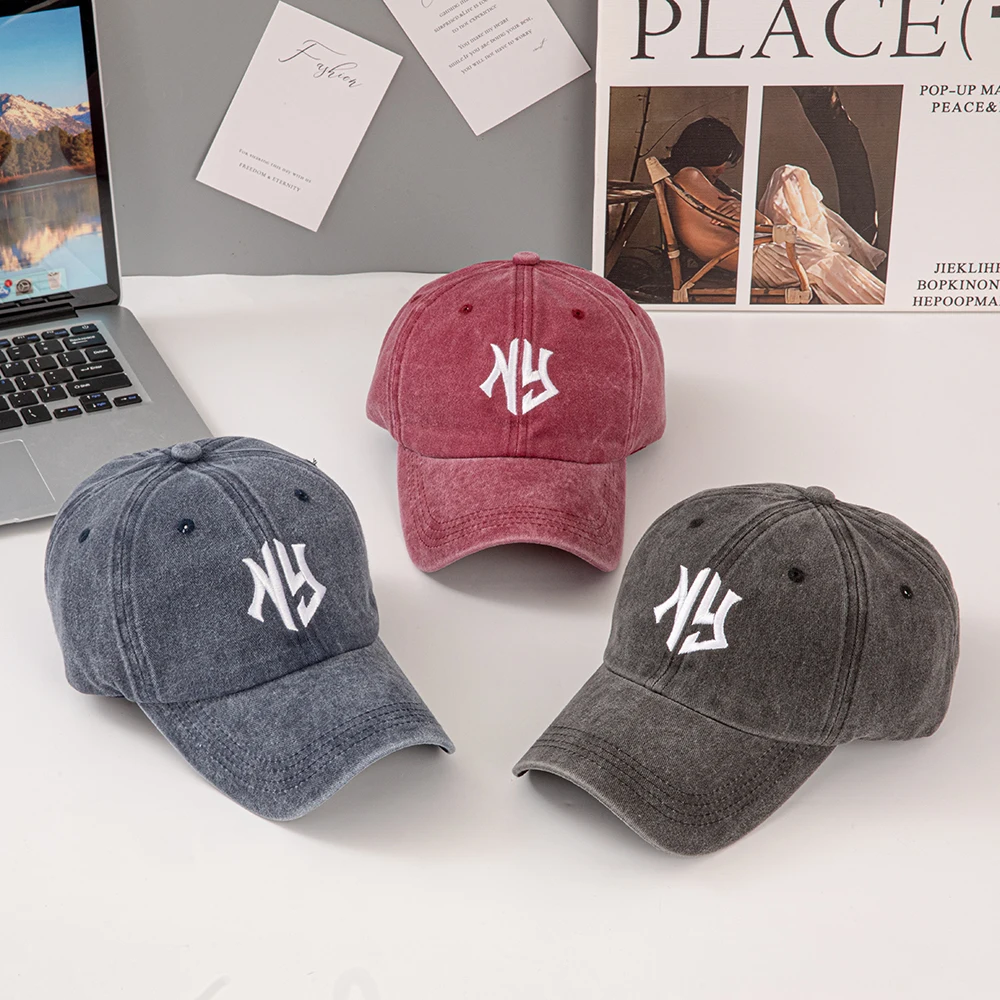 قبعة البيسبول الجديدة بحروف نيويورك مناسبة للارتداء طوال العام. إنها قبعة رياضية وسفر خارجية يمكن أن تكون Adju #1