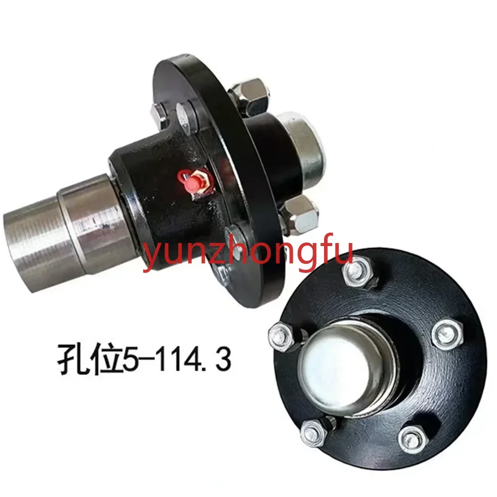 

Bearing seat Wheel hub Trailer shaft head, Haba head Straight shaft holder assembly 4 holes/ 5 holes /6 holes Bearing