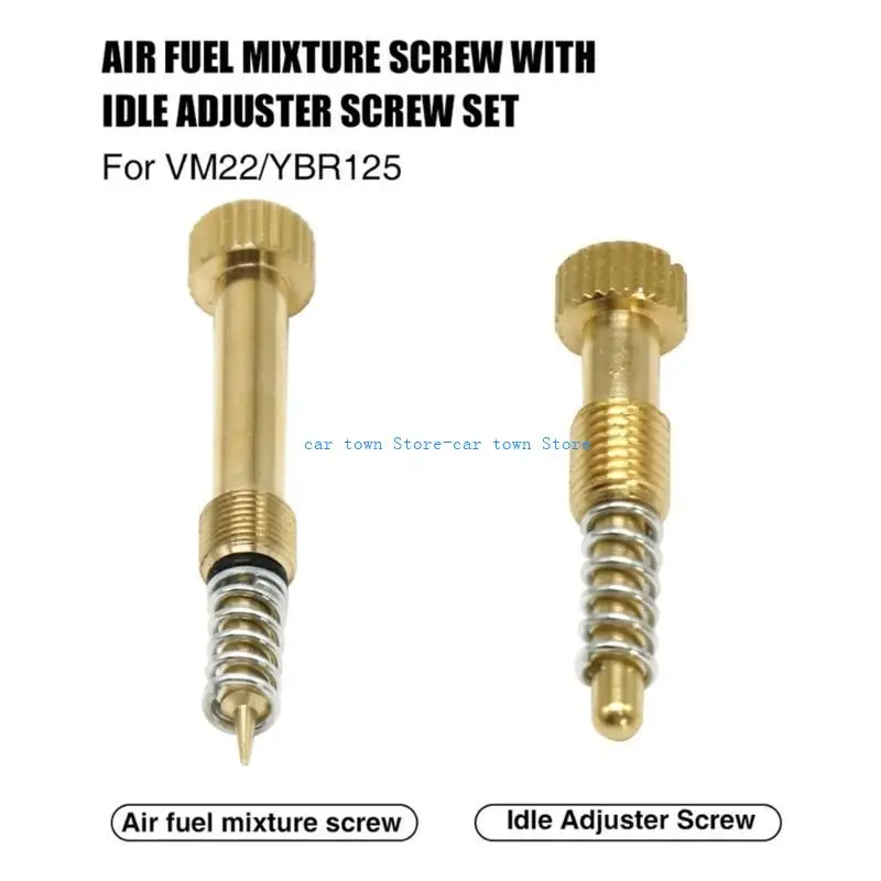 RXJE-tornillo ajuste velocidad ralentí duradero, adecuado para CV40 CVK34 CVK36 CVK40, tornillos ajuste