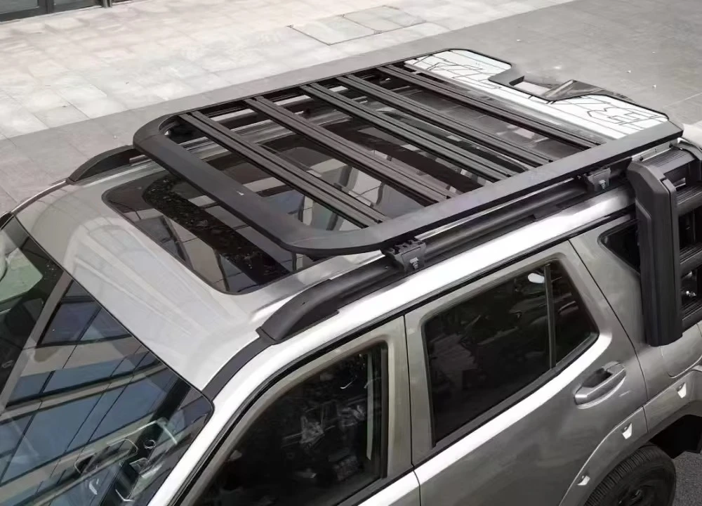 رف سقف ألومنيوم جديد من BAJA ومنصة تمديد للسقف لخزان 400 First Gen 2023+ SUV التحديثية/الترقية