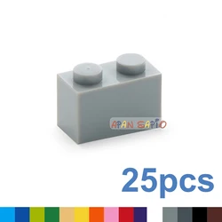 25pcs DIY Building Blocks Toys High 1x2 16Color Bricks Size Compatible With 3004 kids Educational Toys for children