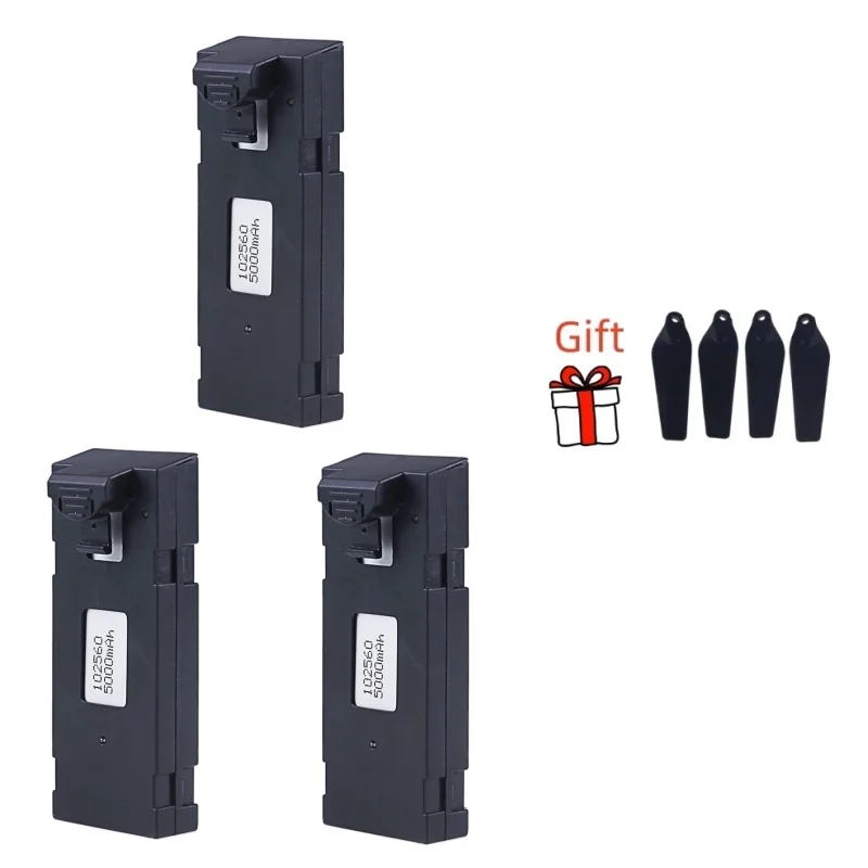 Originele Oplaadbare 3.7V 5000Mah Li-Ion Batterij Voor Rc Drone E88 E88pro E525 E99 P1 F185 F195 E100 Rc Quadcopter Onderdelen Batterij