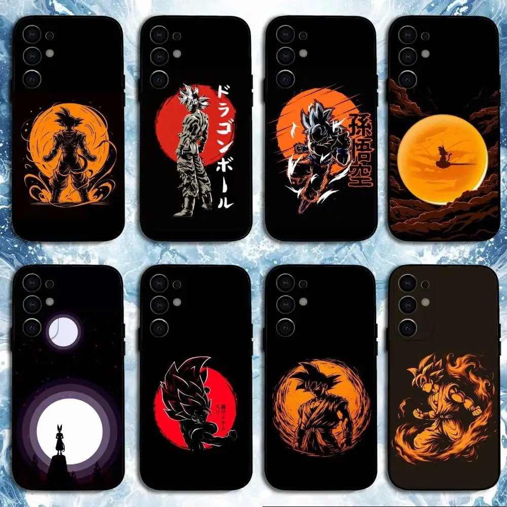 

Hot D-Dragon B-ball-s New Black Phone Case For Samsung S25,S24,S23,S22,S21,S20,Plus,Fe,Lite,Others Black Cover
