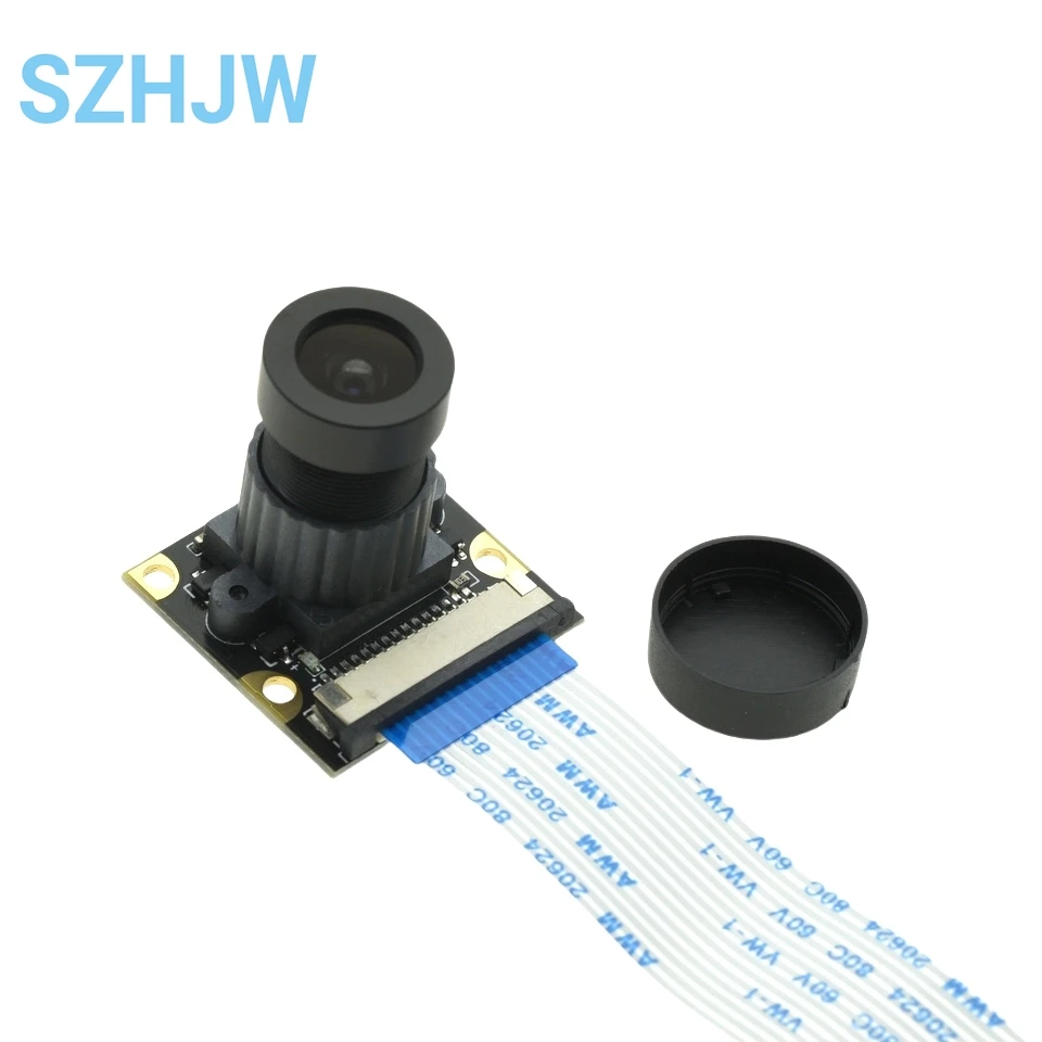Moduł kamery Raspberry Pi 5MP szerokokątny 70 95 160 stopni Fisheye OV5647 1080P kabel kamery internetowej do Raspberry Pi