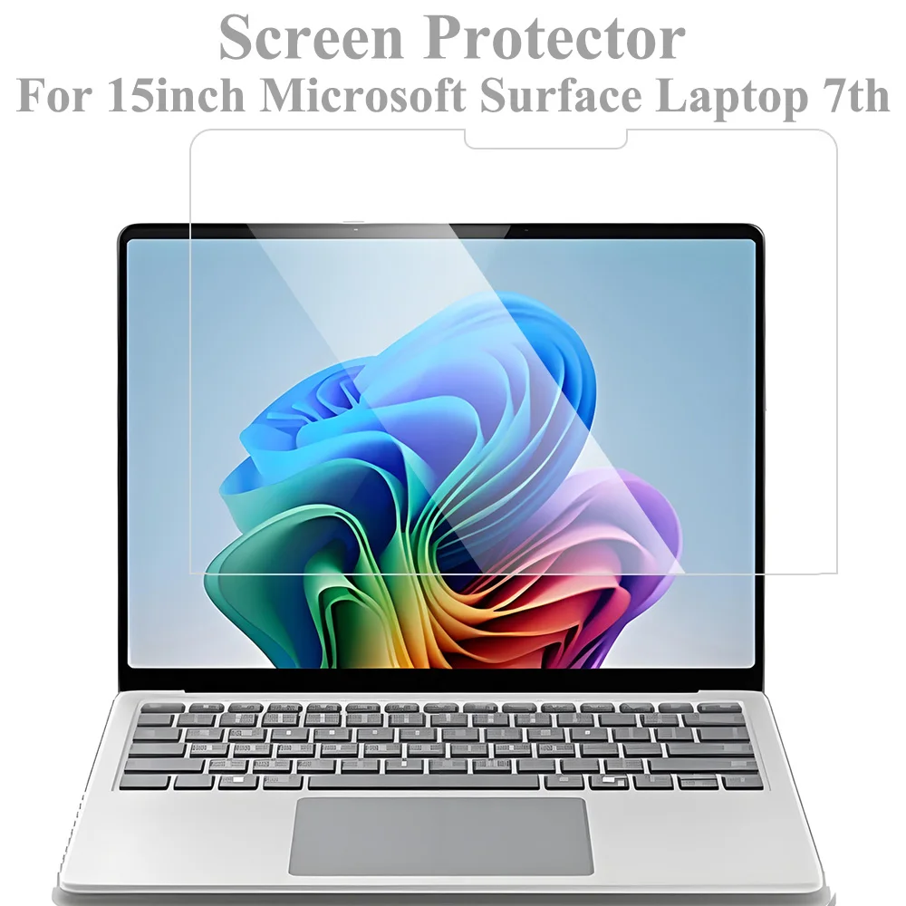 

Screen Protector for Microsoft Surface Laptop 7th 15Inch Model 2037 Scratch Resistance Tempered Glass 9H 0.3MM HD Clear Film