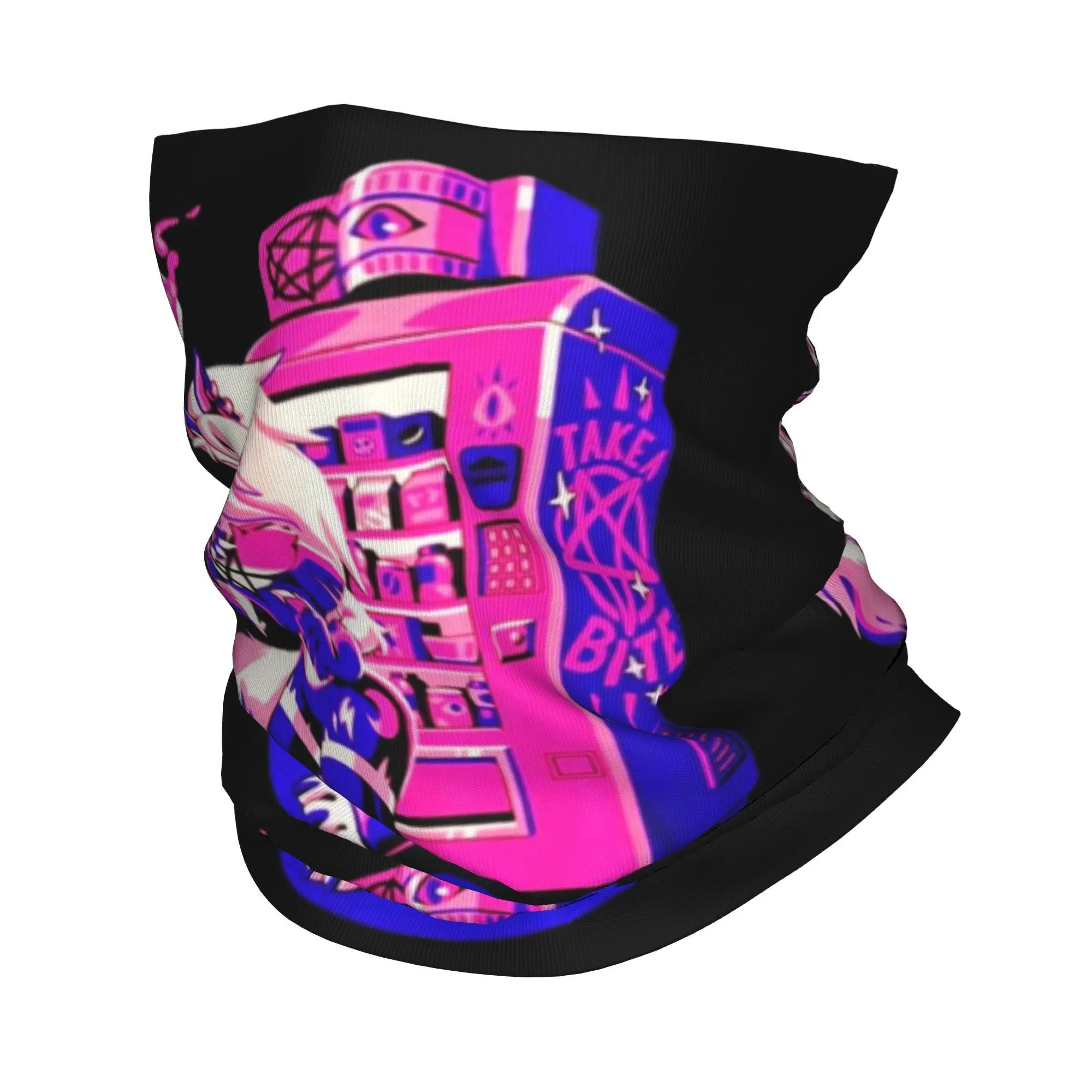 

Helluva Boss Loona Bandana Neck Cover Printed Anime Magic Scarf Multi-use Headwear Hiking Unisex Adult Washable