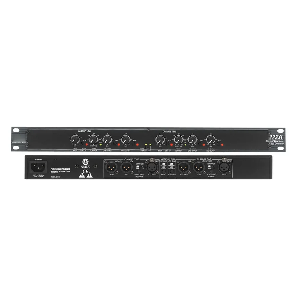 Dual Channel Device Graphic Equalizer 220v 110V Audio Equalizer for Singing, Stage Performance, Teaching