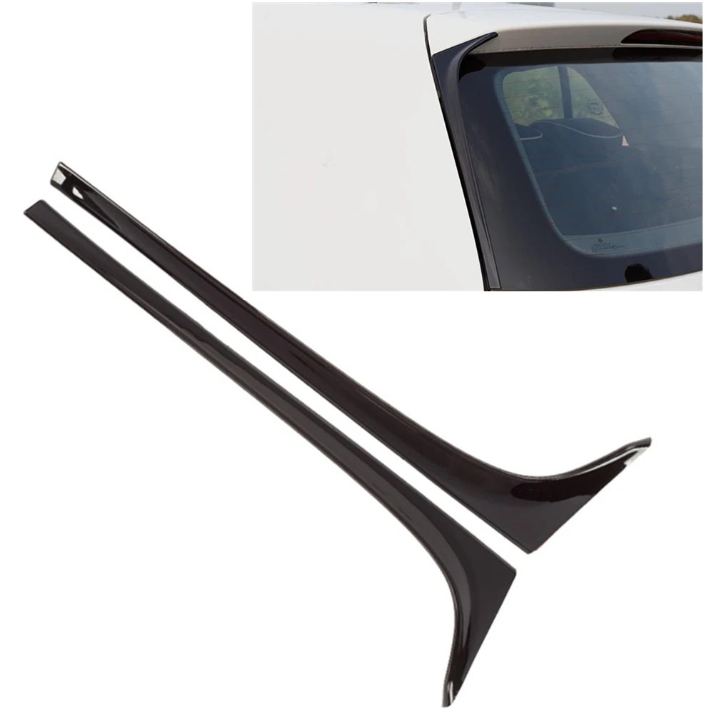 

Rear Window Trim For Volkswagen VW GOLF 7 MK7 GT 2014-2018 Rline Trunk Side Spoiler Wing Gloss Black Tail Lid Gate Splitter Lip