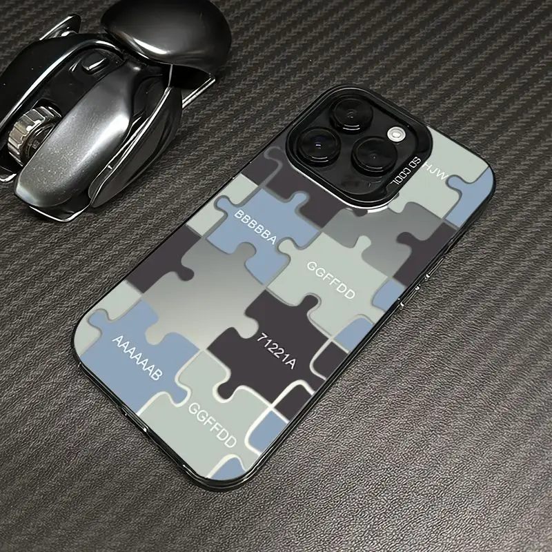 

new creative puzzle phone case is suitable for iPhone 15Promax 14Pro 13mini 12Promax 11Pro XR XS SE 7 8Plus series phone cases