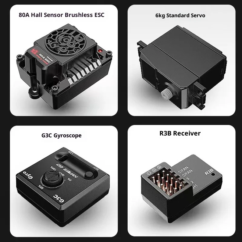 メイジアシン MJX 10303 1/10 ブラシレスシミュレーションRC高速ドリフトラリーカーオフロードリモートコントロールフラットスポーツ車両モデル