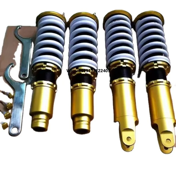 

32 Steps Adjustable Mono-tube Coilover Suspension Shock Absorber for (Rear Fork) EK/EM/DC2/EJ 96-00 HND018