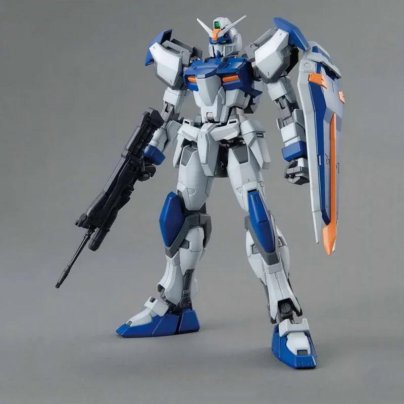 Original Bandai Gundam Anime Figure MG 1/100 GAT-X102 Duel Gundam Effects Action Figure Model Modification Anime Action Figures