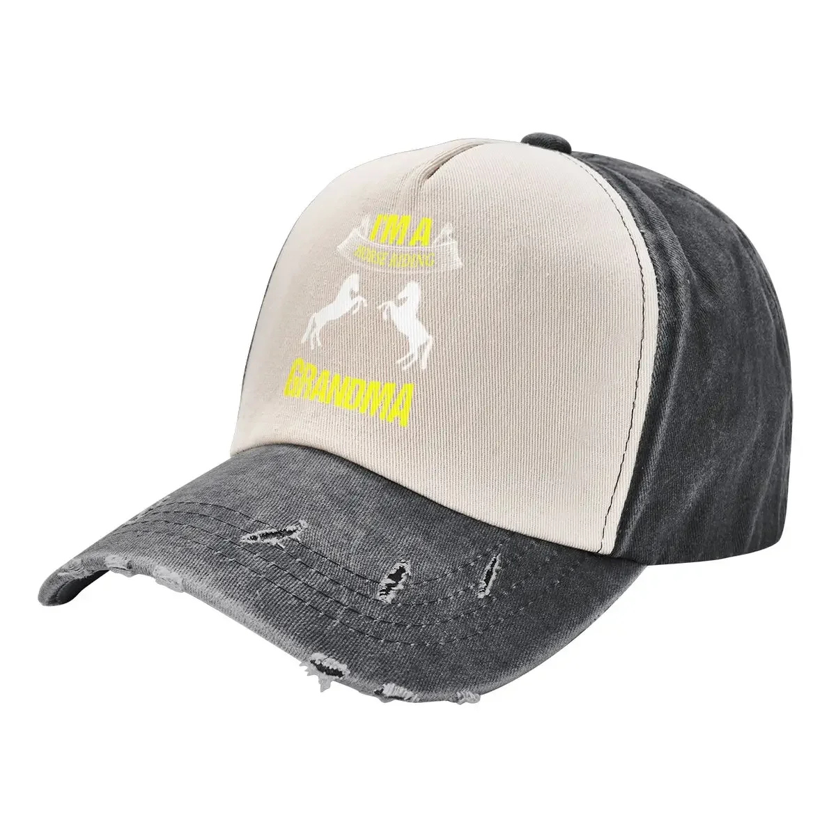 

Horse, Horse Riding, I am A Horse Riding cool Grandma Baseball Cap beach hat Hood Women's Men's