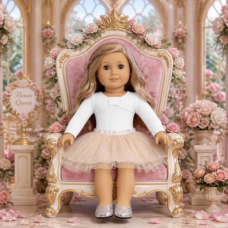 Cute dance costume suit For American 18 Inch Girl Doll Clothes & 43 CM Born Baby Items & Our Generation & 42 cm Nenuco