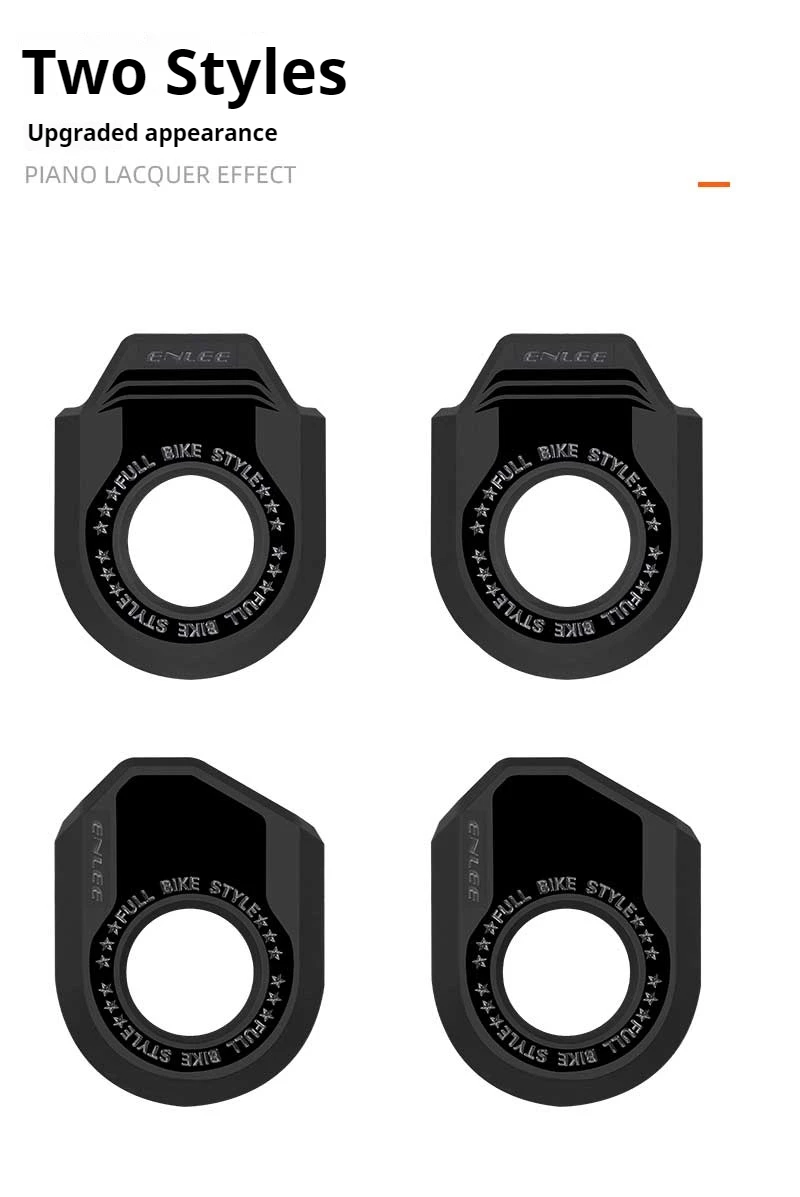 ENLEE Fahrradkettenblatt und Kurbelschutz, geeignet für Mountainbikes und Falträder, universelles Paar – Detail 10