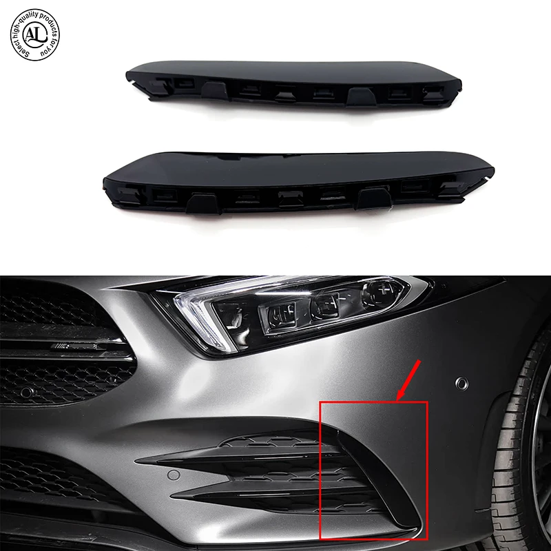 Paar hintere Klappen Stoßstange Spoilder Canards Splitter für Mercedes Benz W177 AMG Line Fließheck A180 A200 A220 A160 A250 A35 2019
