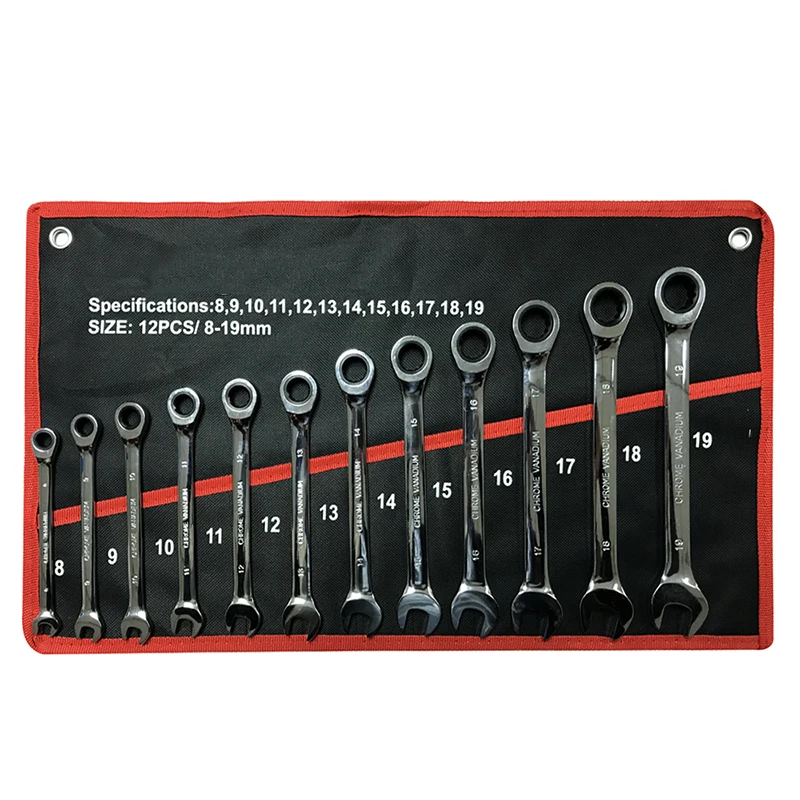 

Fixed Head Key Wrench Set,Ratchet 72 Teeth Car Repair Tools,,Universal Ratcheting Wrench Hand Tool Set,Keys Ratchet Spanner.