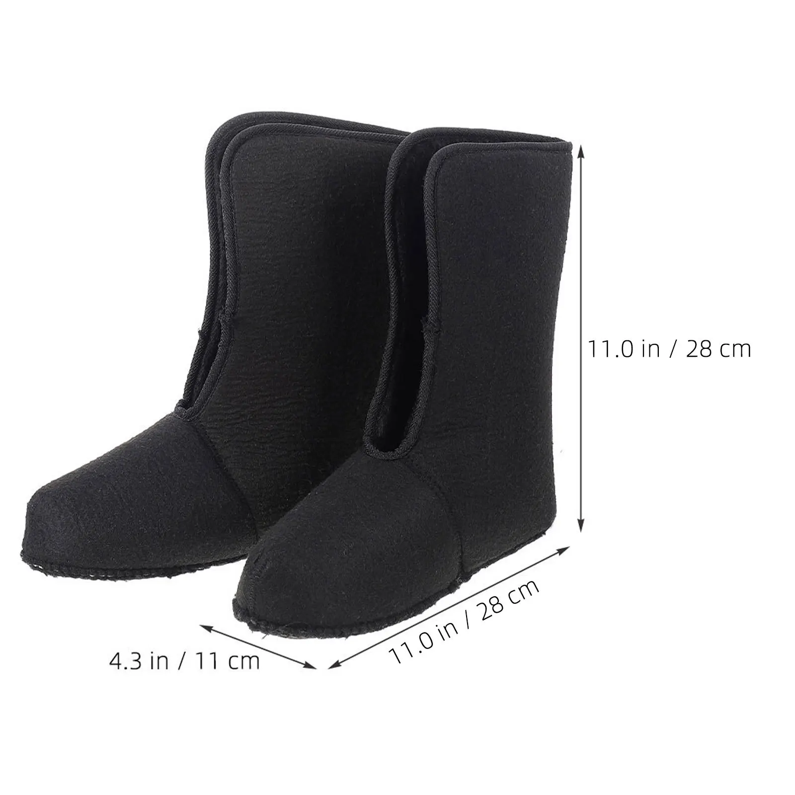 1 زوج الذكور المطر التمهيد بطانات سميكة معزول استبدال حجم 45 الشتاء المشي لمسافات طويلة في الهواء الطلق الدافئة مريحة انفصال مقاوم للماء