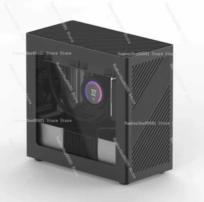 Shell Directly Inserted Into Water-cooled ITX Computer Case New Z18 Side Transparent MATX Aluminum Alloy Integrated Molding