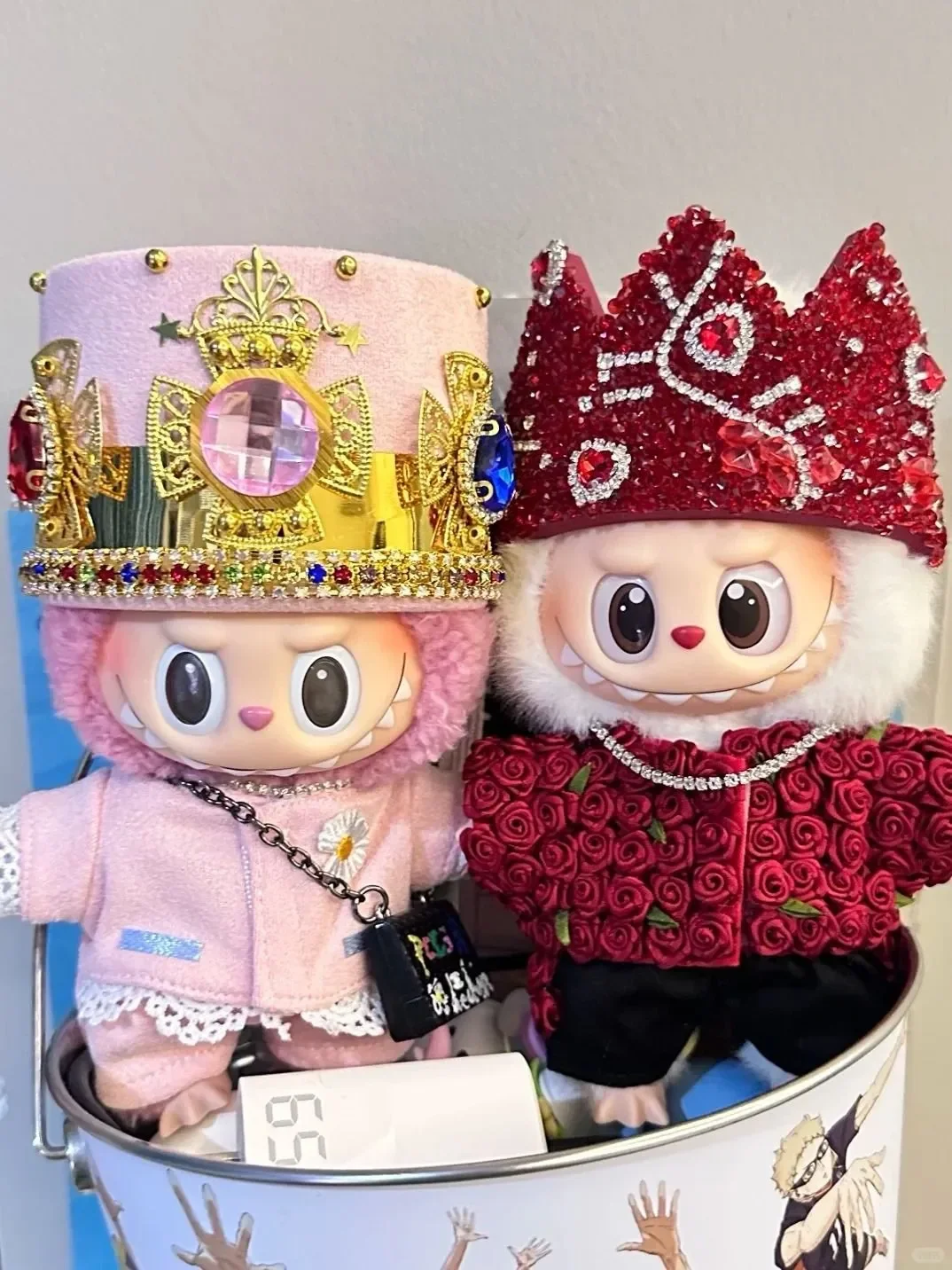 

Same As Labubugd, Wacky Mart For Labubu, комплект одежды 17 см, подвеска второго поколения, плюшевый костюм куклы, детский подарок
