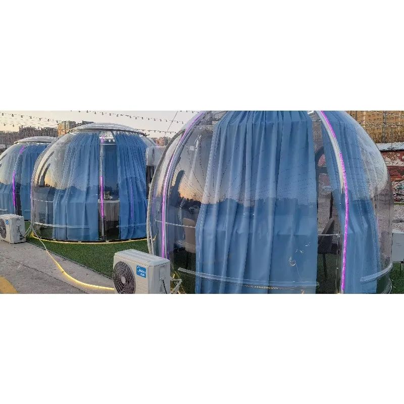 Polycarbonate Transparent Bubble Tent Polycarbonate House Transparent Oval Dome Room
