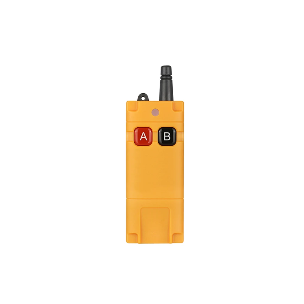 433Mhz High Power Waterproof Drop-proof Industrial Wireless Remote Control 2/4/6 Button Learning Code 1527 Controller