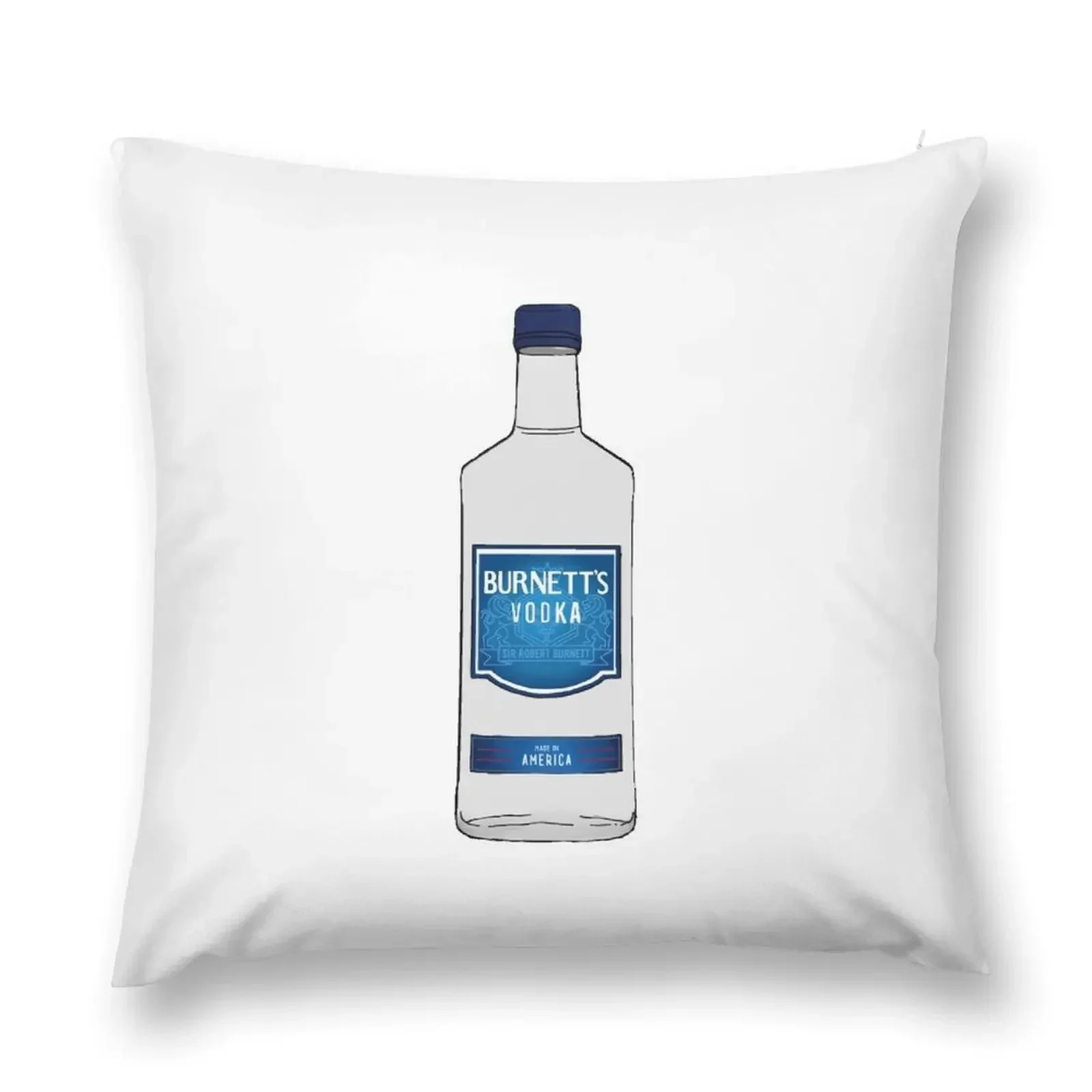 Burnett’s Vodka Throw Pillow Ornamental Pillow Pillowcases pillow