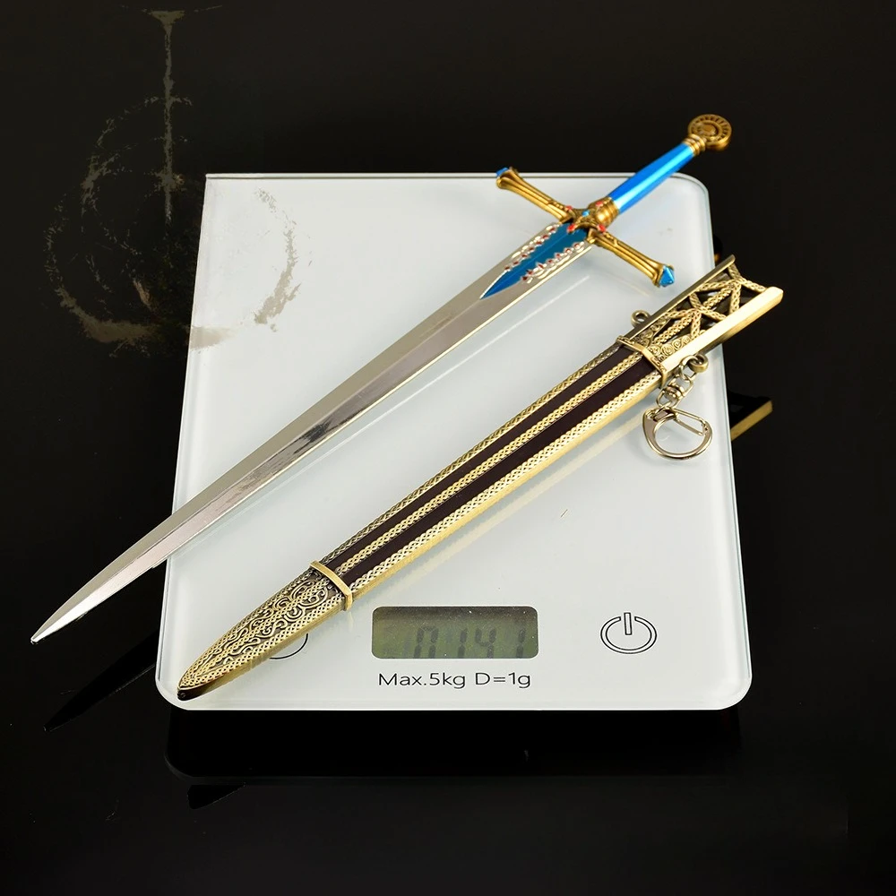 30 centimetri Nuovo Carian Knight Spada Periferiche di Gioco Arma In Metallo Modello Puntelli Decorazione Del Desktop Ornamenti Ragazzi Regali Di Compleanno Giocattoli