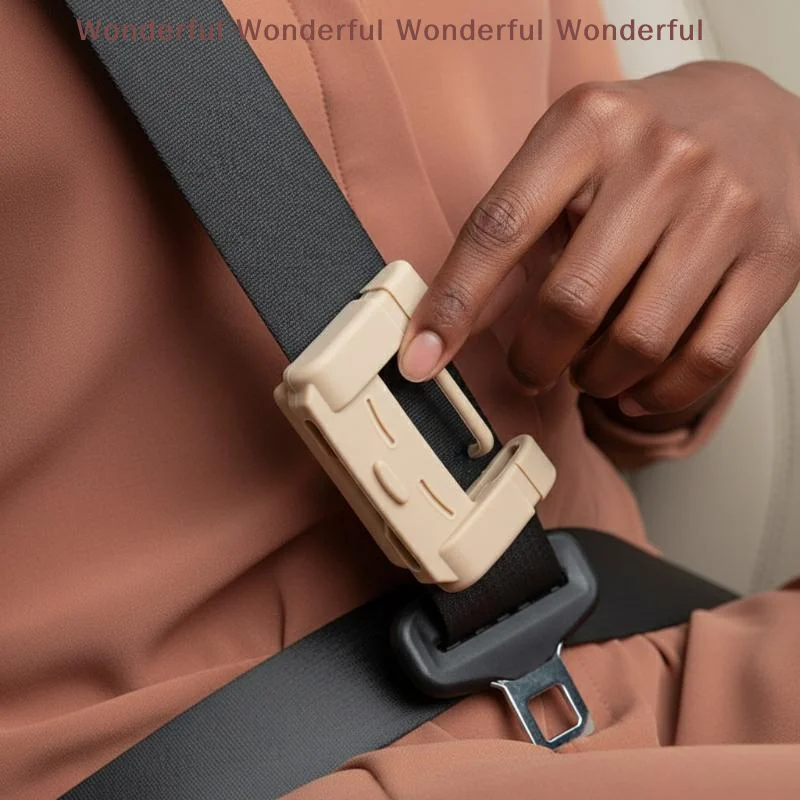 

Set of 5 Universal Car Seat Belt Buckle Silicone Covers; Protector Case Anti-Scratch Interior Safety Accessory