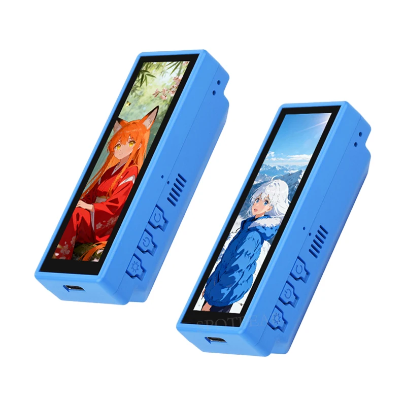 Raspberry Pi Pico 2 RP2350B Placa de desarrollo TouchCree capacitiva de 3,49 pulgadas Pantalla LCD de 3,49 pulgadas 172 × 640