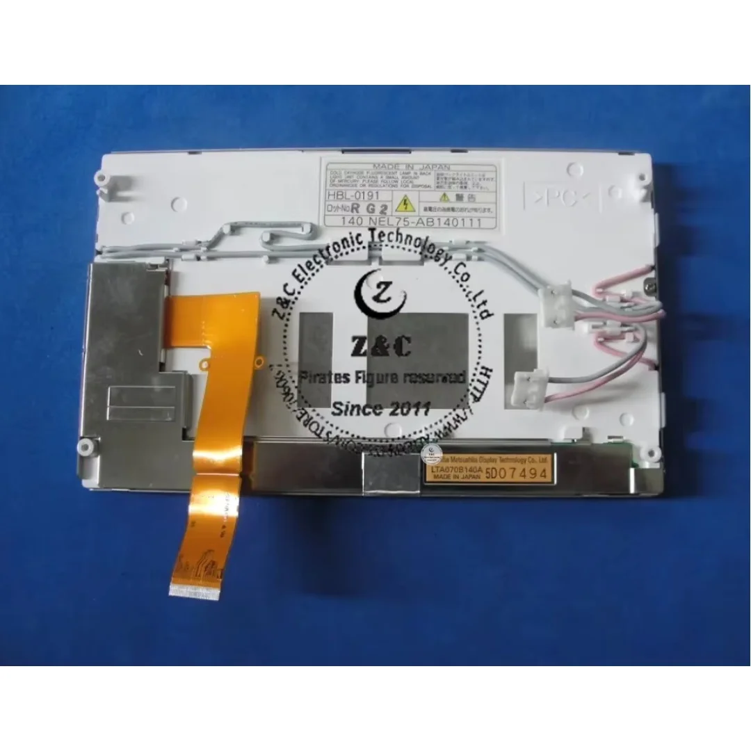 LTA070B140A Original A+ Grade 7 Inch LCD Display for Car GPS Navigation for Toshiba