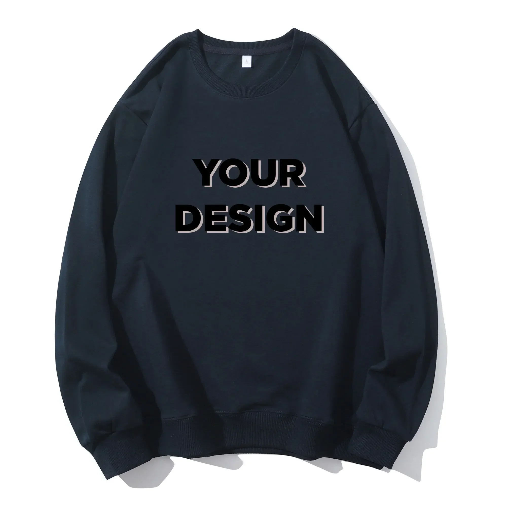 Aangepaste Swertshirts maken uw ontwerp Logo Tekst Heren Dames Print Origineel ontwerp Geschenken Pullover Sweater