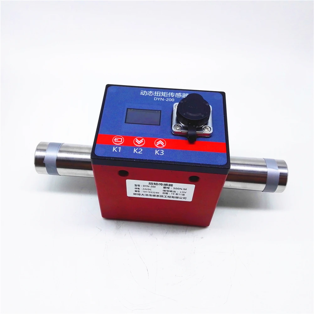 Rotary Torque Sensor with LCD Display DYN-200 100 N.m 200% Safe Overload RS485 Output
