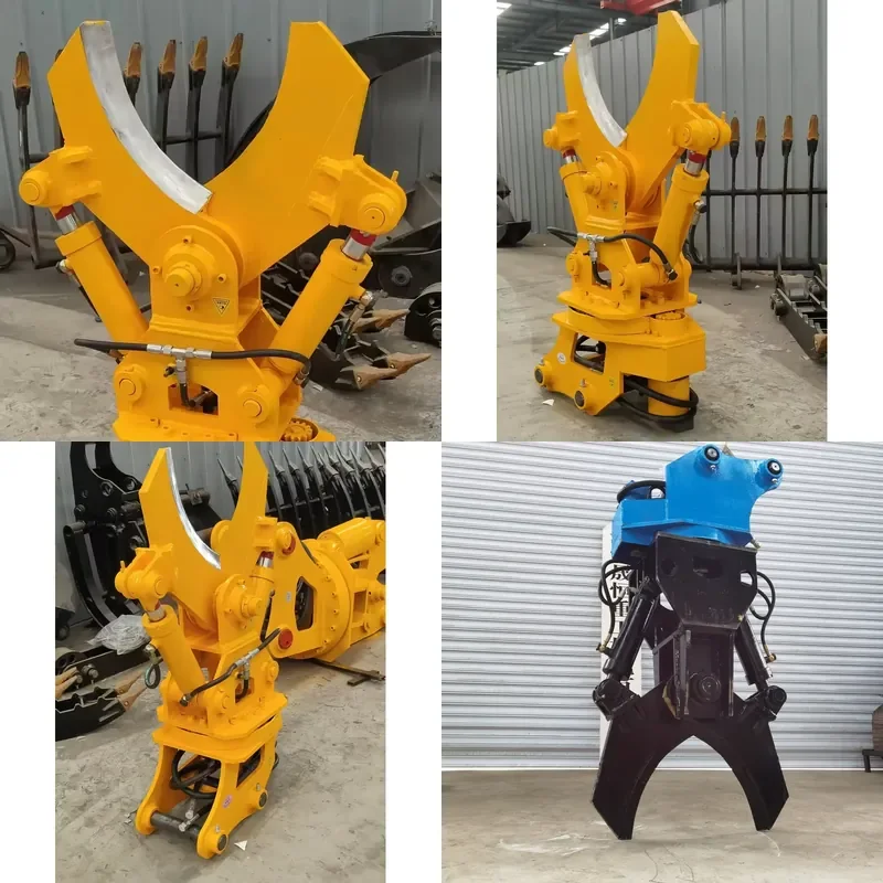 for Hydraulic Bamboo Cutters for Excavators Bamboo Cutting Equipment for Gardens and Forest Farms