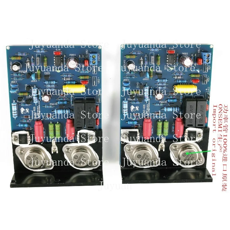 (1 Pair) Classic Quad 405 Cloned Power Amplifier | Pre-Assembled & Tested Circuit Boards