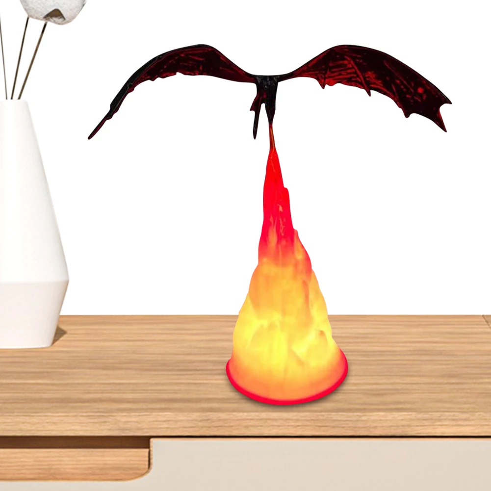 

3D Printed Fire Breathing Dragon Wyvern Book Nook Dragon Bookends Dragon Statue Bookshelf Decor Bookish Gift