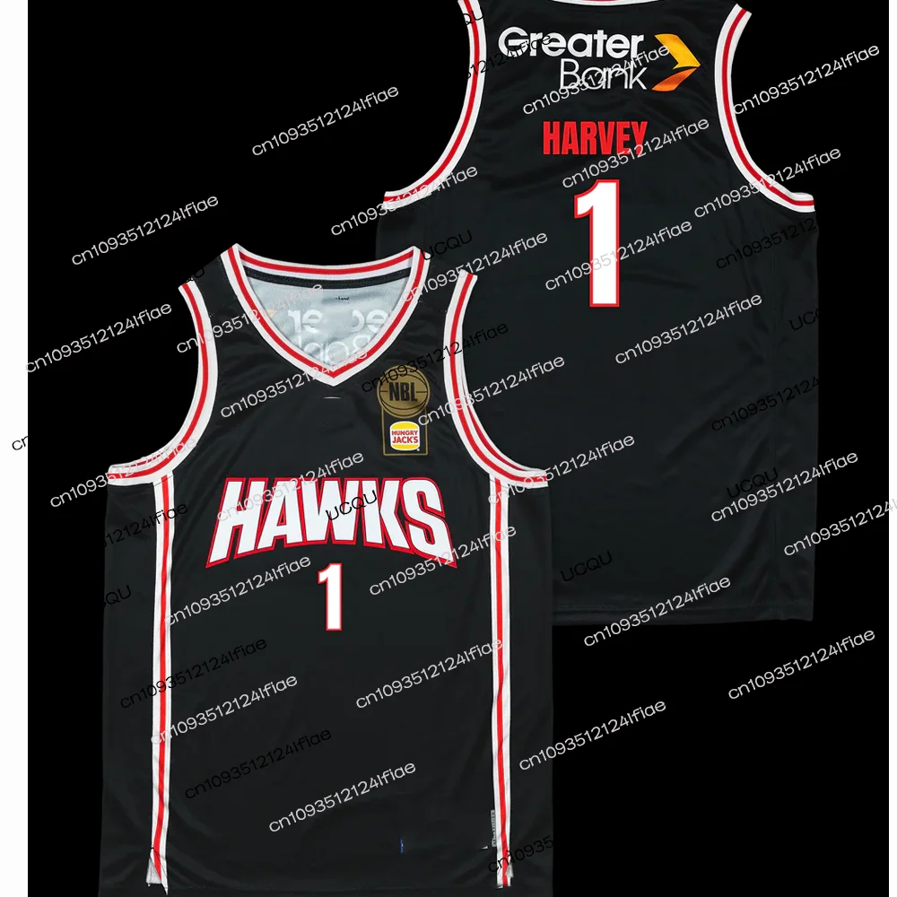 Illawarra Hawks 25/26 كرة السلة الرئيسية جيرسي 2025 الأسترالية الكبار كرة السلة للرجال سريعة الجافة سترة رياضية مروحة مجموعة خاصة #1