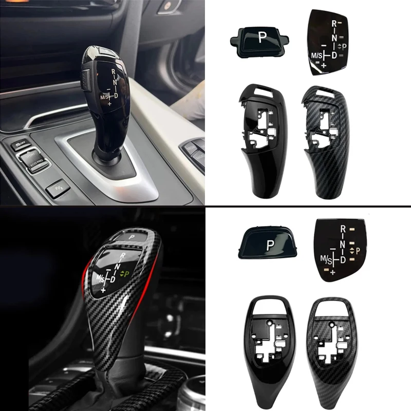 Car Gear Knob Shift Lever Cover/P Button Replace For BMW 1 2 3 5 7Series F10 F20 F21 F22 F11 F01 X3 X4 M3 M5 F30 F25 F Chassis