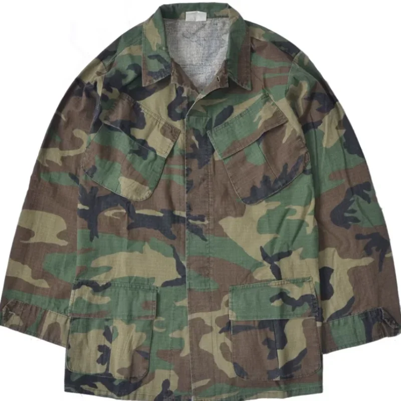 American Retro Style Third-generation Vietnam War Training Suit tropical TCU Combat Top