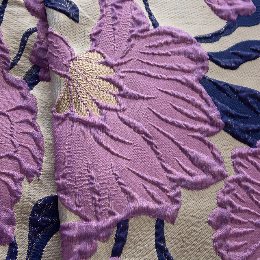 SJD الدانتيل الأفريقي الديباج أقمشة الدانتيل البرتقالي 2025 جديد الفرنسية النيجيري الجاكار مذهب الدانتيل للنساء حفل زفاف لتقوم بها بنفسك فستان 4558 #4