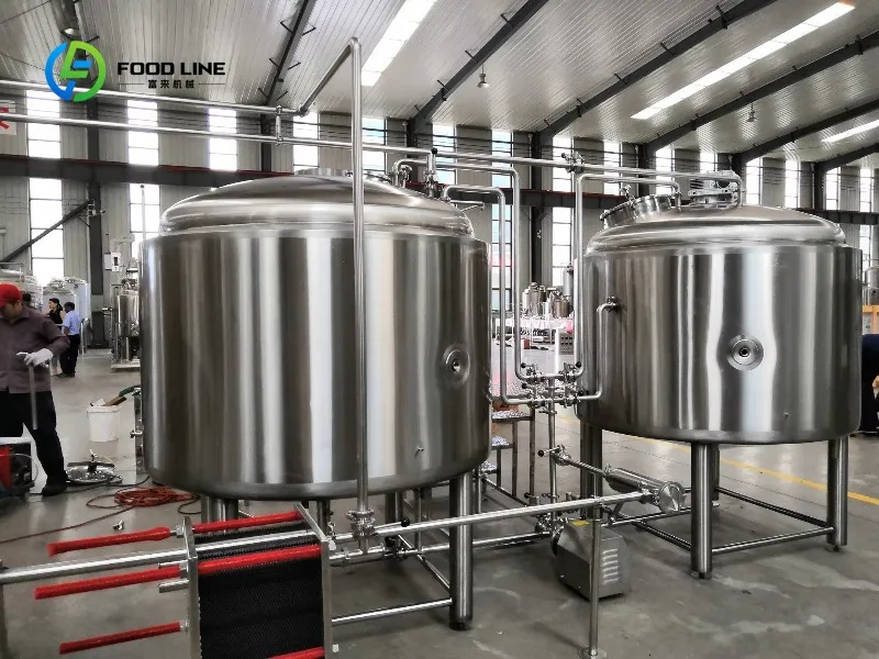 Customized size Stainless steel jacketed fermentation tank 300L 500L 1000L beer brewing equipment