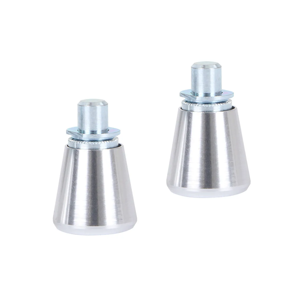 Spring Pin Locating Silver Spring-Loaded Plunger for Mechanical Industry Mold Chassis Cabinet Equipment Automotive Accessories