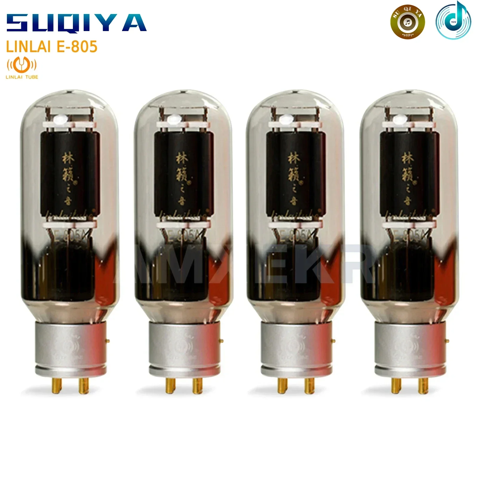 

SUQIYA-LINLAI E-805A E805A Vacuum Tube HIFI Audio Valve Replace 805 805A 805M Electronic Tube Amplifier Kit DIY Matched Quad