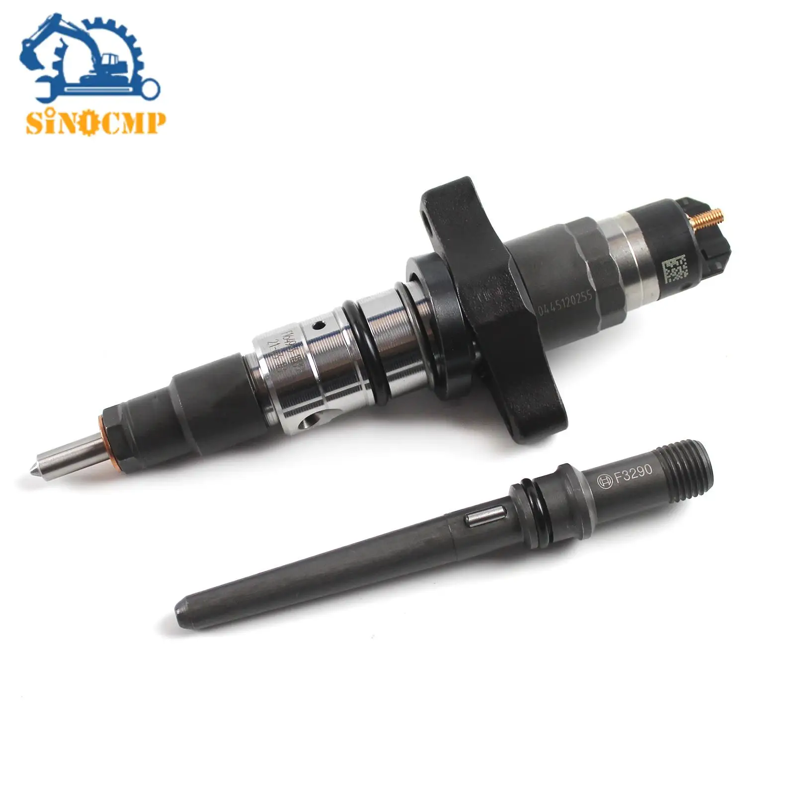 1Pcs Diesel Fuel Injector 0986435503 0445120255 0445120210 0 445 120 255 0 445 5086894AA For 2003-2004 Dodge Ram Cummins 5.9L