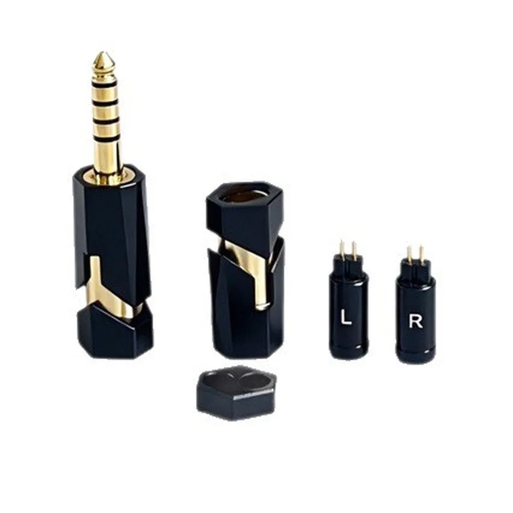 For MMCX Cable Shell Cover Crafted from Alloy for 4.4mm and 3.5mm Audio Cables Precision Outlet 4.5x7.5mm Tail 6.5mm